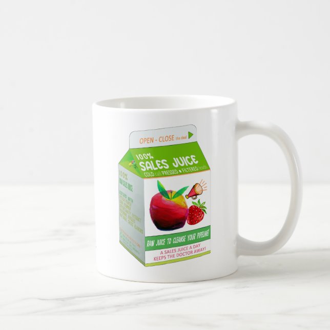 Sales Mug for Work Sales Juice (Right)