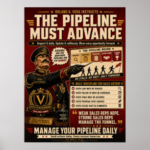 Sales Pipeline Management Poster   Roland K. Voss