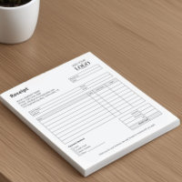 Sales Receipt Template | Minimalist Business Form