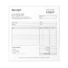 Sales Receipt Template | Minimalist Business Form