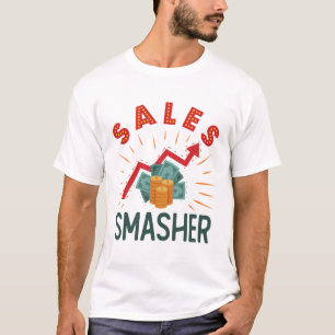 Sales Smasher Salesman Salesmen Representative T-Shirt