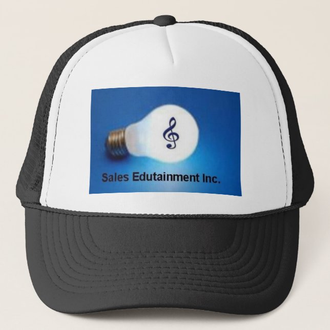SalesEdutainment Logo Final JPG Image Trucker Hat (Front)