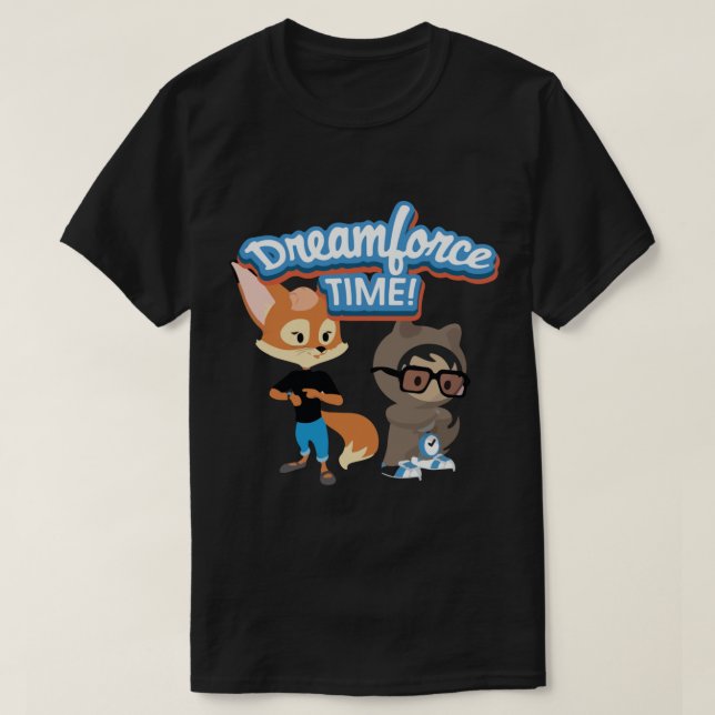 Salesforce Dreamforce Time - Salesforce trailblaze T-Shirt (Design Front)