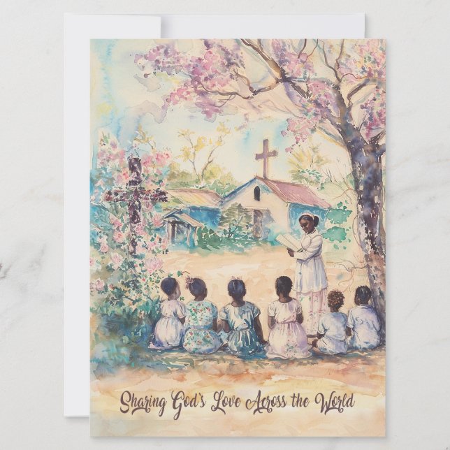 Salesian Missions Bulk Thank You cards (Front)