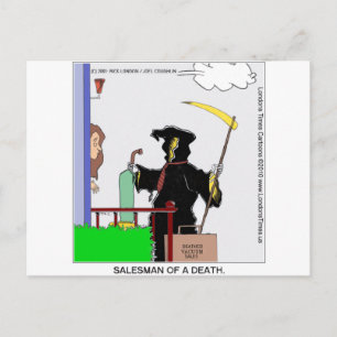 Salesman Of A Death Funny Gifts Cards Tees & Mugs