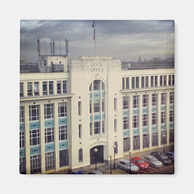 Salford Dock Office Magnet (Front)