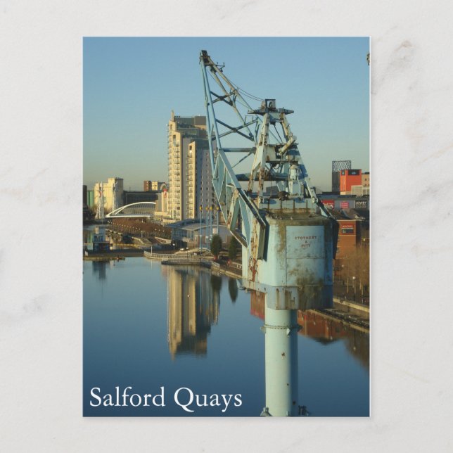Salford Quays Postcard (Front)