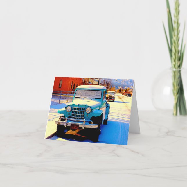 "Salida, CO Morning" Note Cards (Front)