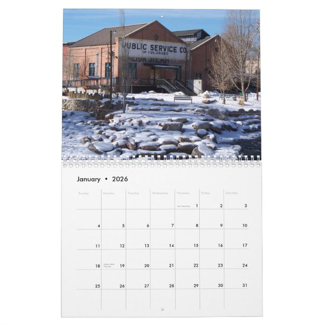 Salida Colorado, 2011 Calendar (Jan 2026)