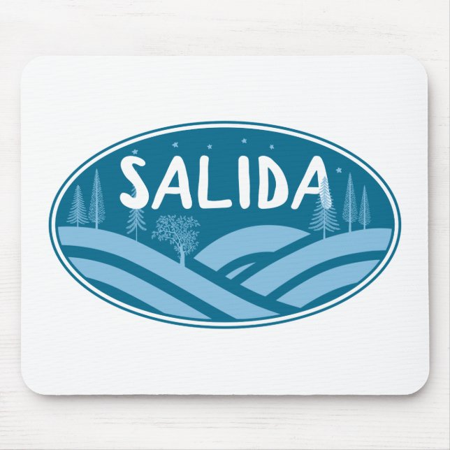 Salida Colorado Outdoors Mouse Mat (Front)