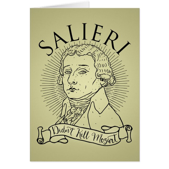 Salieri Didn't Kill Mozart (Front)