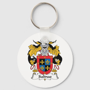 Salinas Family Crest Key Ring