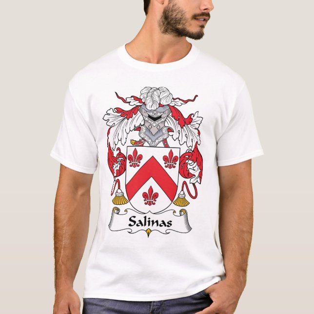 Salinas Family Crest T-Shirt (Front)