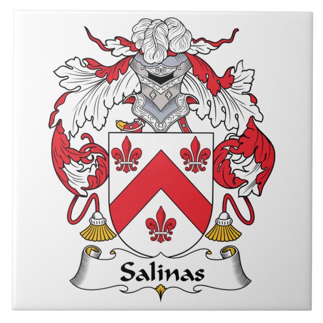 Salinas Family Crest Tile (Front)