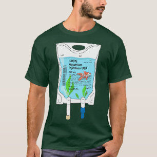 Saline Bag Aquarium T-Shirt