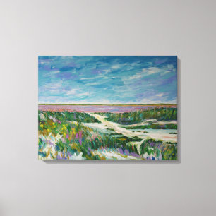 Saline de Camargue Canvas Print