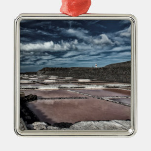Salines at La Palma Metal Tree Decoration