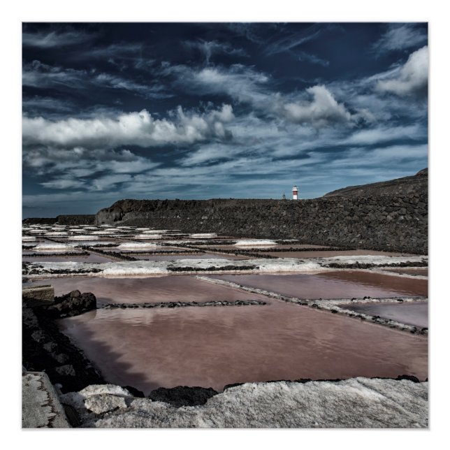 Salines at La Palma Poster (Front)