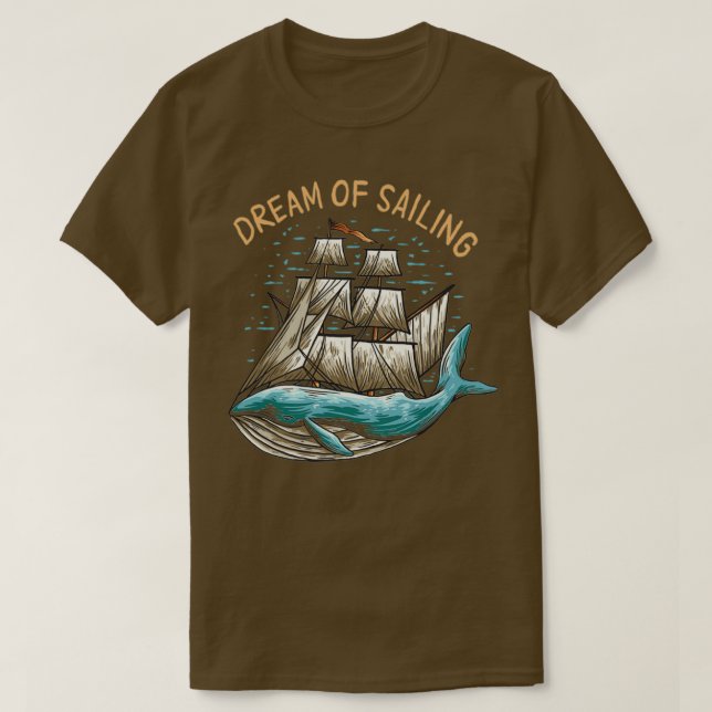 Saling saling whale T-Shirt (Design Front)