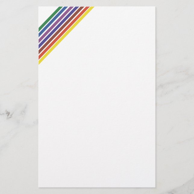Salinger Stripe Stationery (Front)
