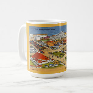 Salisbury Beach Vintage Postcard Coffee Mug