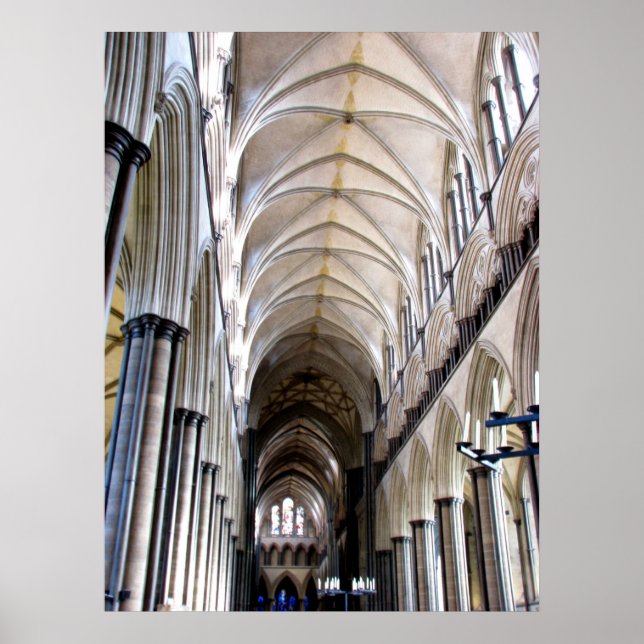Salisbury Cathedral Poster (Front)