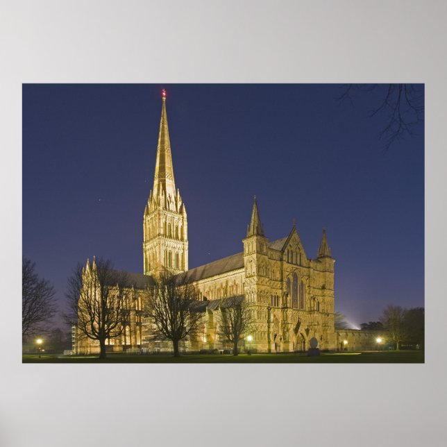 Salisbury Cathedral Poster (Front)