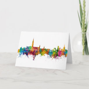 Salisbury England Skyline Card