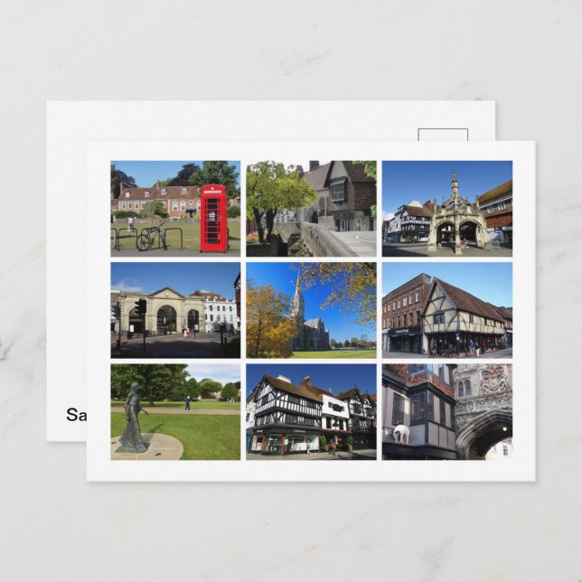 Salisbury Postcard (Front/Back)