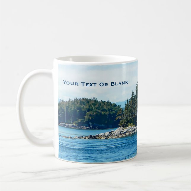 Salish Island Coffee Mug (Left)