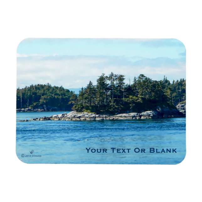 Salish Island Magnet (Horizontal)