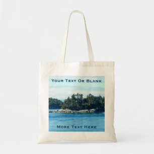 Salish Island Tote Bag