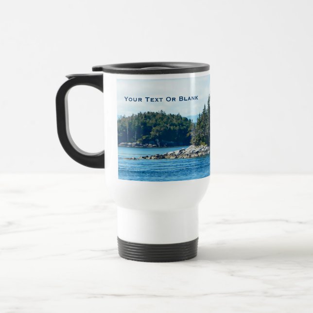 Salish Island Travel Mug (Left)