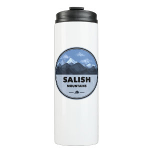 Salish Mountains Montana Camping Thermal Tumbler