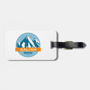 Salish Mountains Montana Luggage Tag