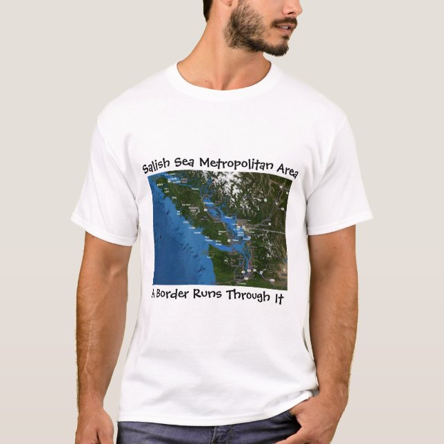 Salish Sea Metro Area T-shirt (Front)