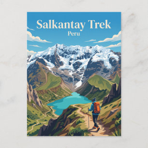 Salkantay Trek Peru Postcard