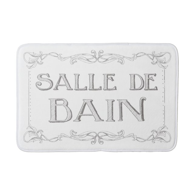 Salle de Bain Bath Mat (Front)