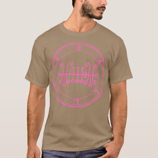 Sallos Sigil Causes Men to Love Women Pink T-Shirt