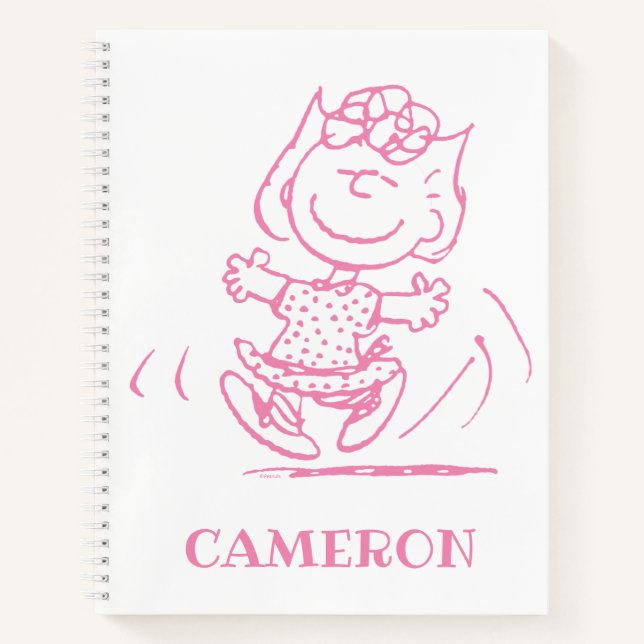 Sally Brown Dancing Notebook (Front)