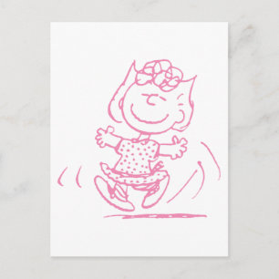 Sally Brown Dancing Postcard