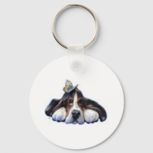 sally butterfly key ring