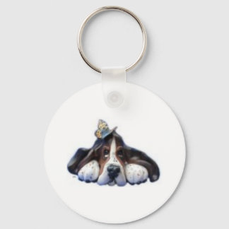 sally butterfly key ring