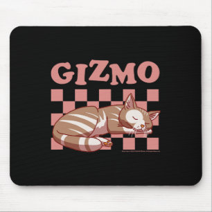 Sally Face Gizmo The Cat Chequered Nap Pattern Mouse Mat