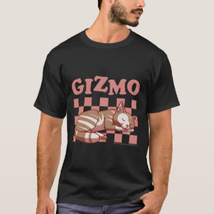 Sally Face Gizmo The Cat Chequered Nap Pattern T-Shirt