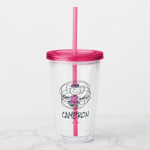 Sally Playing Jump Rope Acrylic Tumbler