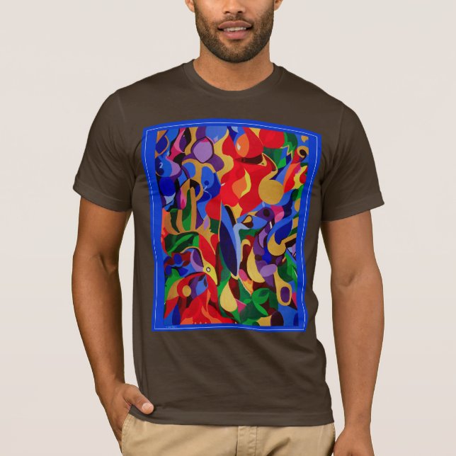 Sally Rayn: Blue Corn Offering t-shirt (Front)