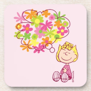 Sally Thinking of Flowers Coaster
