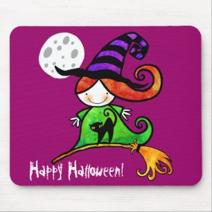 Sally Witch Mouse Mat