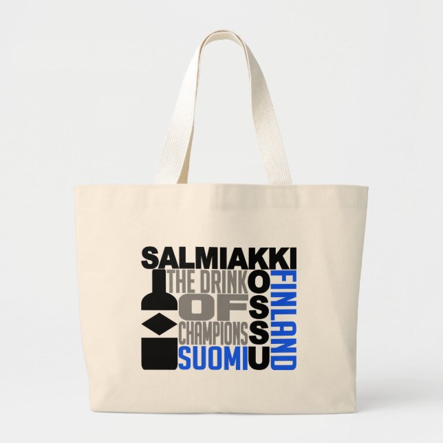 Salmiakki Kossu bag - choose style (Front)